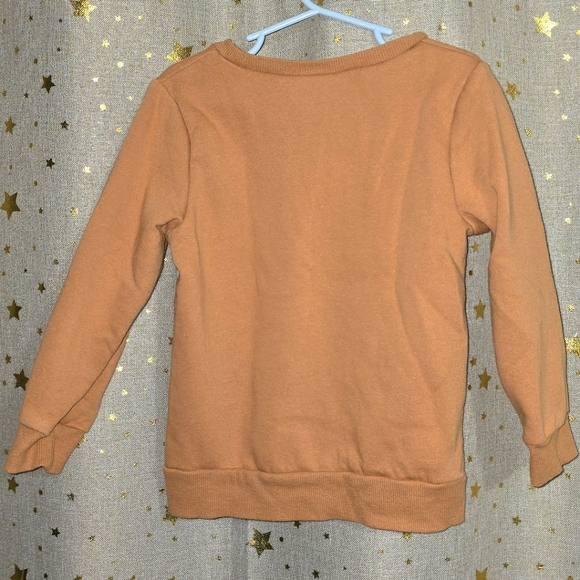 Star Wars Kids Sweatshirt - Rust Colored w/Grogu & R2D2 - Size 5T - Picture 2 of 3